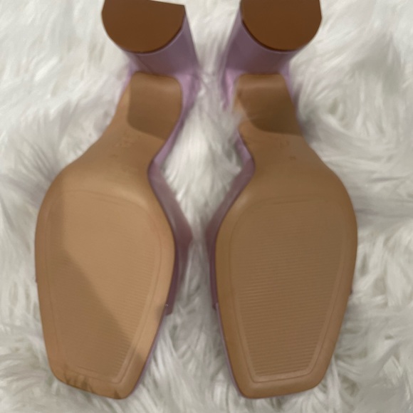 NEW Zara Mauve Heels 💜 - Picture 4 of 4